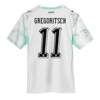 Itävalta Michael Gregoritsch #11 Vieraspaita MM-kisat 2026 Lyhythihainen